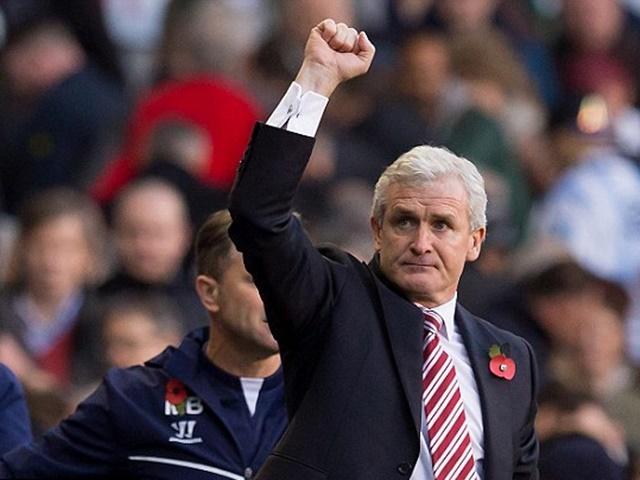 Will Mark Hughes be celebrating when Stoke play Southampton?